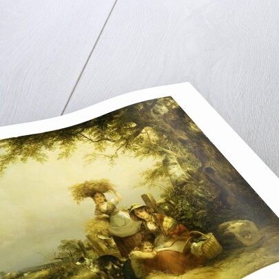 The Gleaners - Shirley, Hants, by William Snr. Shayer