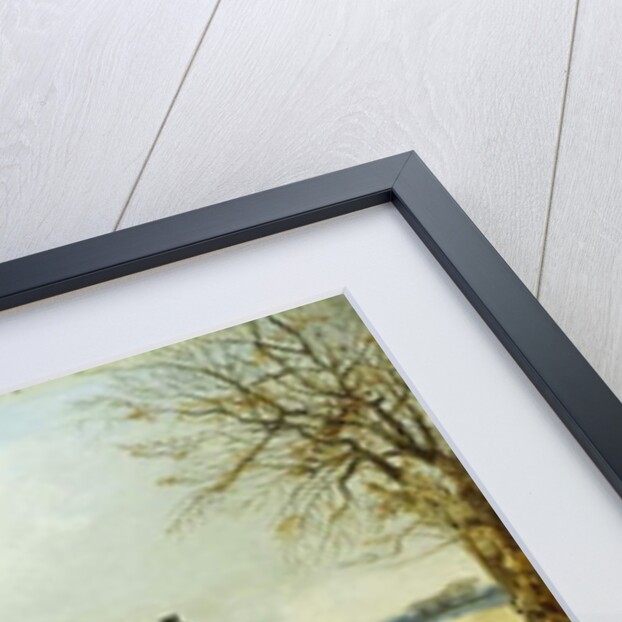 A Coach and Four on an Autumn Road by Henry Thomas Alken