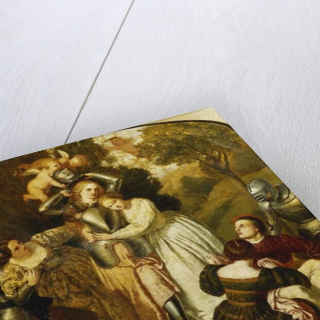 Britomart Unarming, c.1855 by Frederick Richard Pickersgill