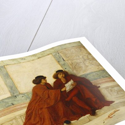 A Despatch from Trezibond, 1873 by Henry Wallis