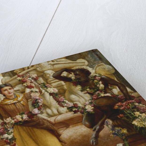 The Flower Garland, 1900 by Francis William Topham