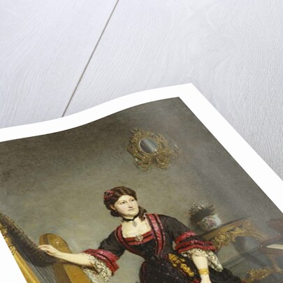 A Portrait of a Lady, 1877 by Ernest Gustave Girardot