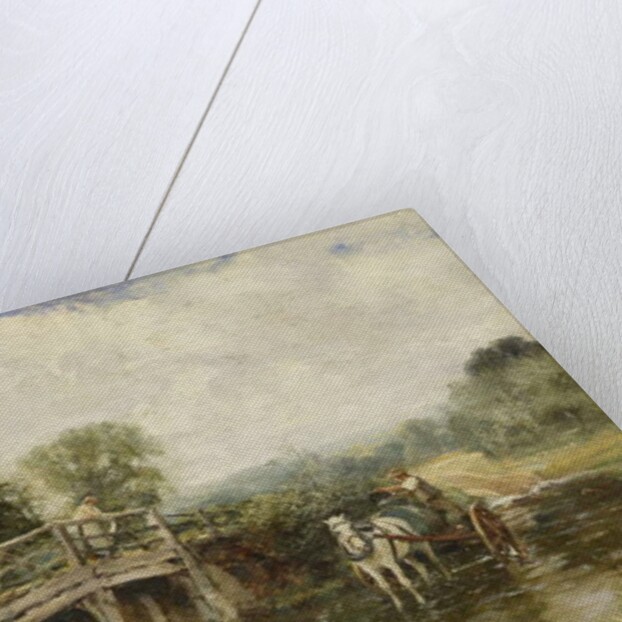 At the Crossing by Henry John Yeend King