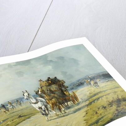 A Future Derby Winner on the Downs Near Marlborough by George Wright