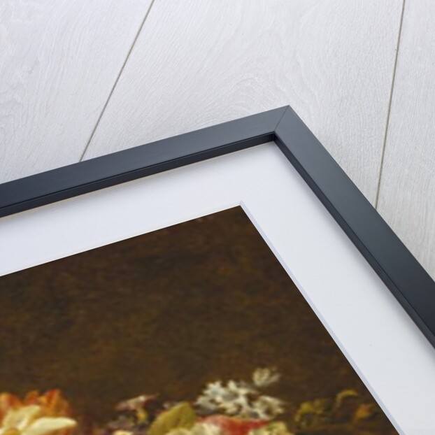 Roses, Narcissi and Other Flowers in a Vase by Alfred Morgan