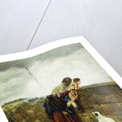 Watching the Steam Train, 1880 by Henry Robert Robertson