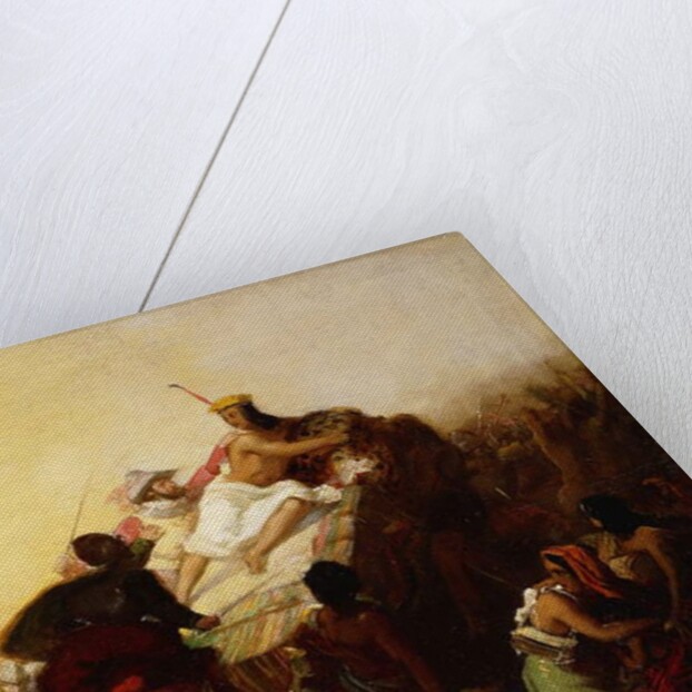 Pizarro Seizing the Inca of Peru, 1846 by John Everett Millais