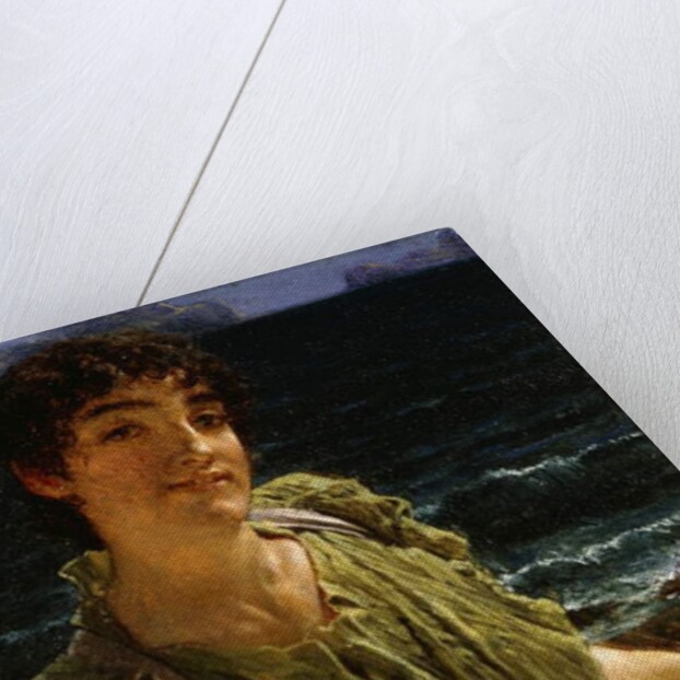 Una Carita, 1883 by Lawrence Alma-Tadema