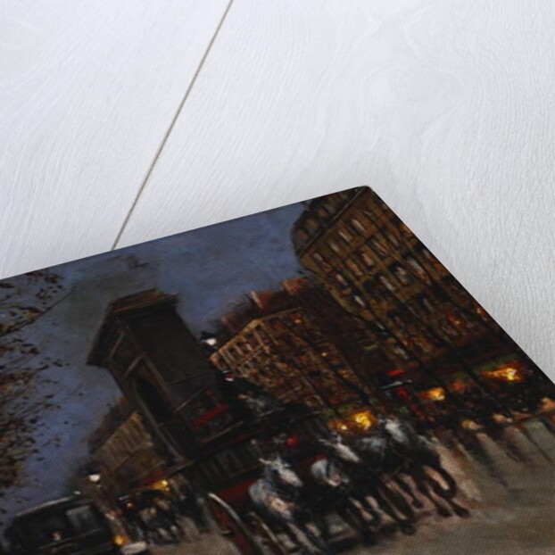 Le Boulevard St. Denis, Paris by Fausto Giusto