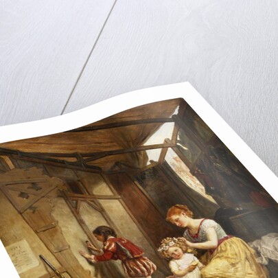 Backstage by Theophile Emmanuel Duverger