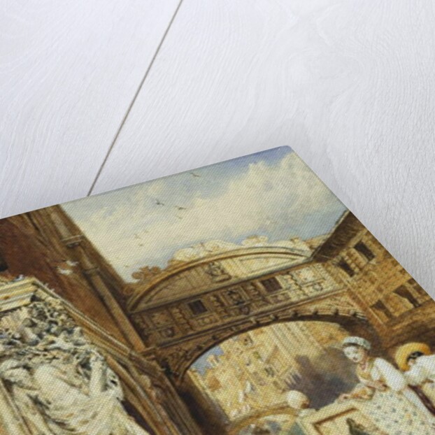 The Bridge of Sighs, Venice by Myles Birket Foster