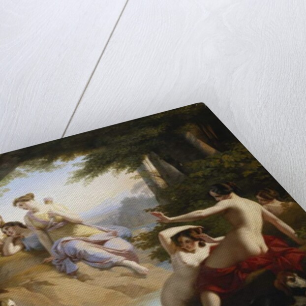 Diana and Nymphs Bathing, 1846 by Emil Jacobs