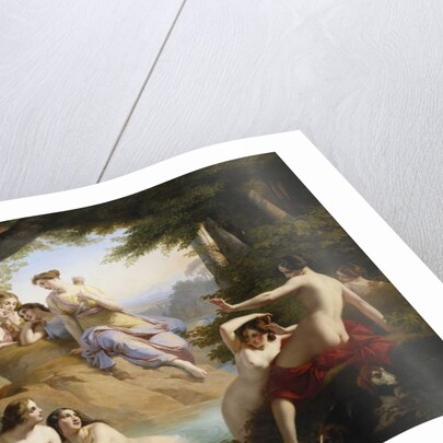 Diana and Nymphs Bathing, 1846 by Emil Jacobs
