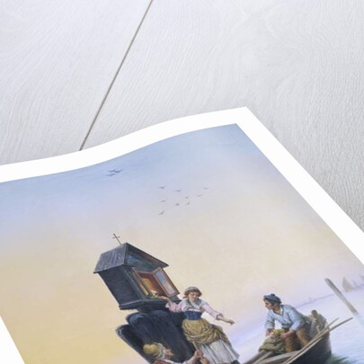 Attending a Venetian Shrine by Pietro Gabrini