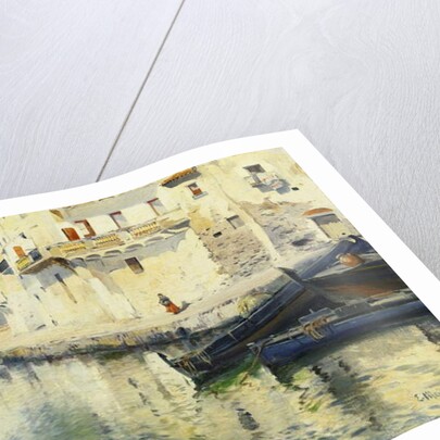 The Port of Cadaques by Eliseu Meifren i Roig