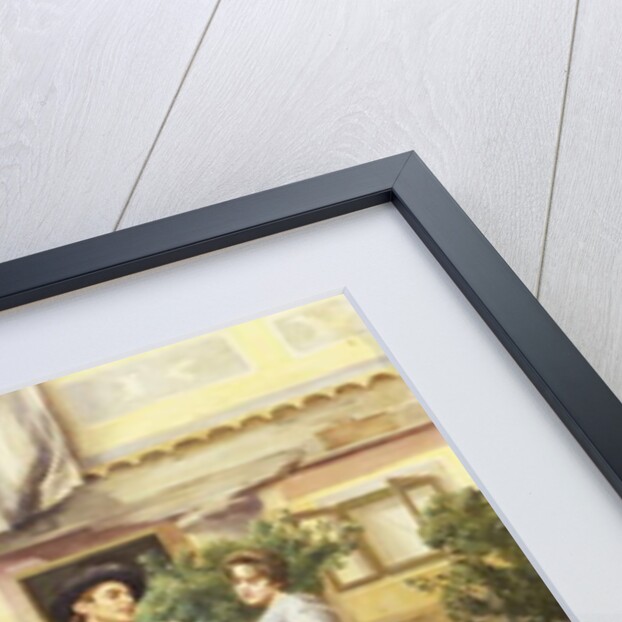 The Guitar Lesson by Jules Worms