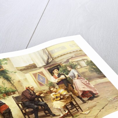 The Guitar Lesson by Jules Worms