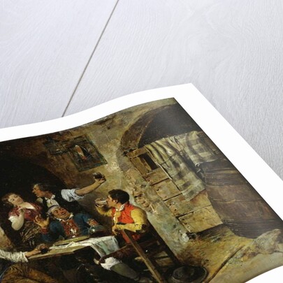 In the Tavern by Jose Benlliure y Gil