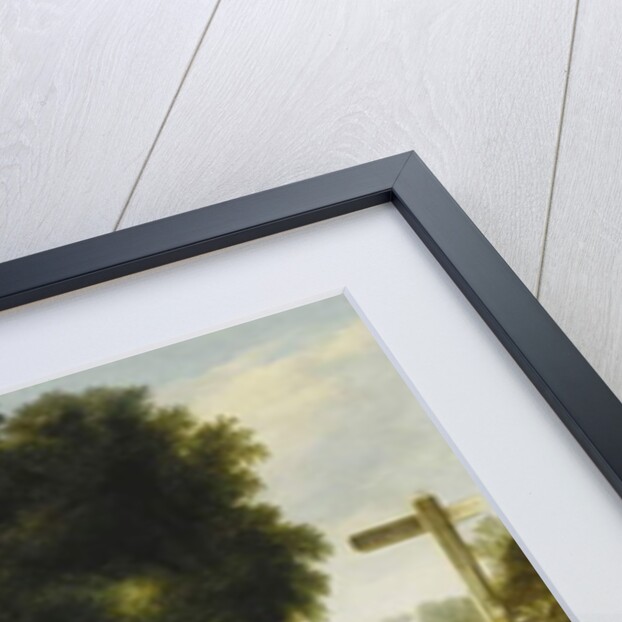 Mishap at the Crossroads, 1880 by Charles Hunt