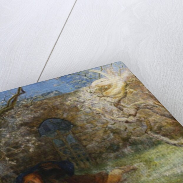 Caedmon's Awakening, by Arthur Hughes