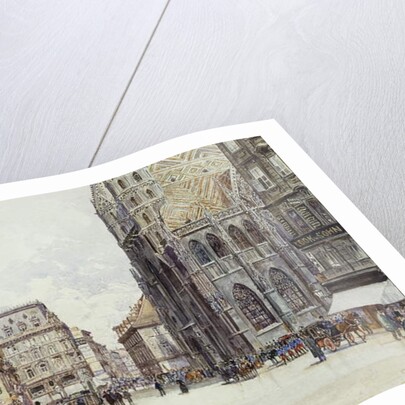 Stefanplatz, Vienna by Rudolf Bernt