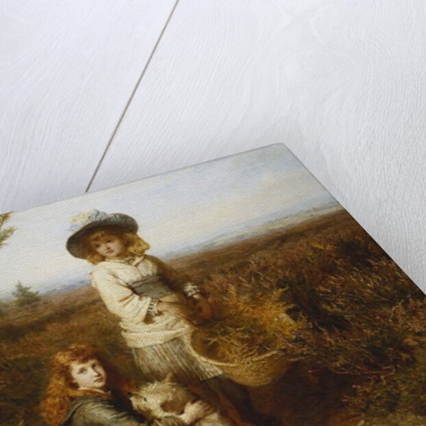 Among the Ferns, 1877 by Karl Wilhelm Friedrich Bauerle