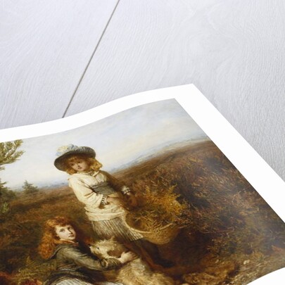 Among the Ferns, 1877 by Karl Wilhelm Friedrich Bauerle