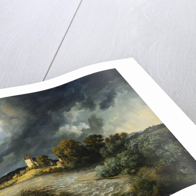 The Approaching Storm, 1838 by Ernst Ferdinand Oehme