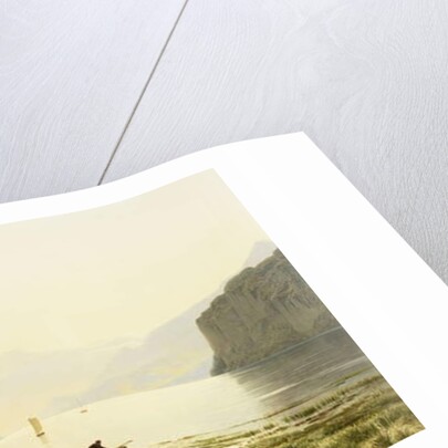 Le Lac Wallenstadt, 1865 by Jean Francois Xavier Roffiaen