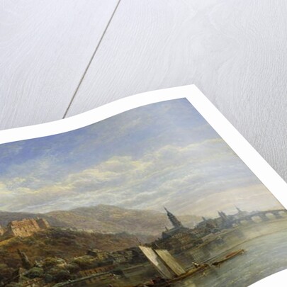 Heidelberg, 1866 by Pierre Justin Ouvrie