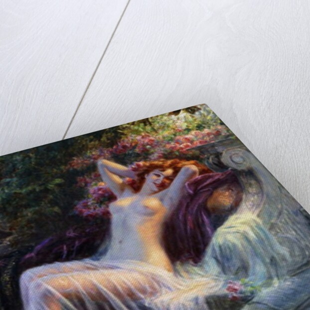 Nude with Roses; Nu aux Roses by Delphin Enjolras