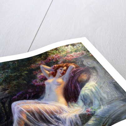 Nude with Roses; Nu aux Roses by Delphin Enjolras