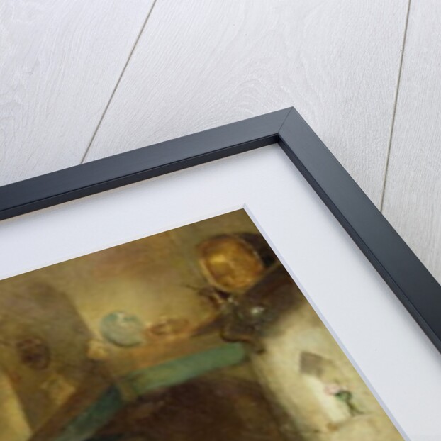 In the Kitchen by Hubertus van Hove