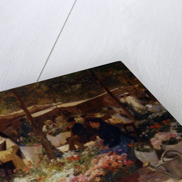 The Flower Market by Victor Gabriel Gilbert