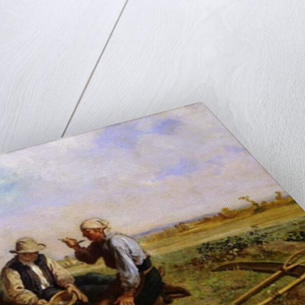 The Haymakers' Lunch, 1857 by Jules Veyrassat
