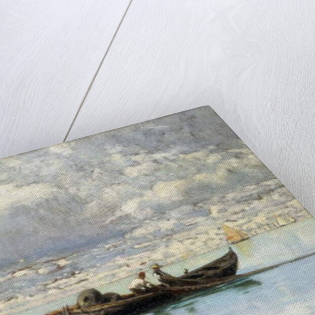 On the Venetian Lagoon by Guglielmo Ciardi