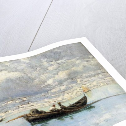 On the Venetian Lagoon by Guglielmo Ciardi