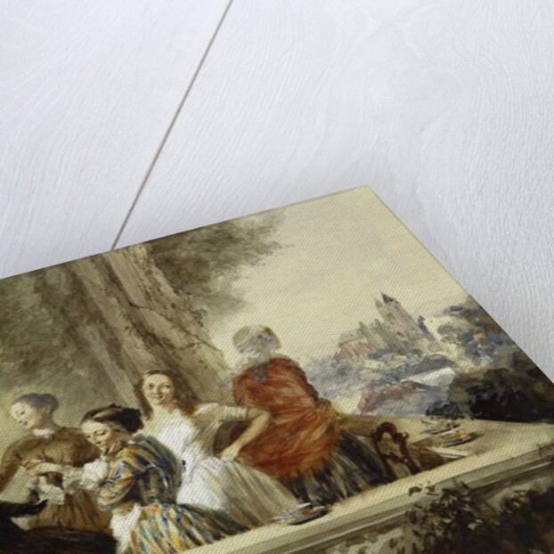 Im Freien, 1852 by Adolph Friedrich Erdmann von Menzel