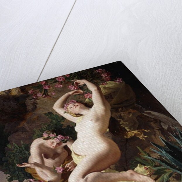 The Nymphs in Homer's Odyssey by Ferdinand Georg Waldmuller