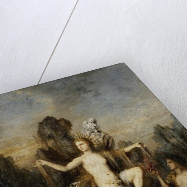 Venus Rising from the Sea; Venus Sortant de l'Onde, 1866 by Gustave Moreau