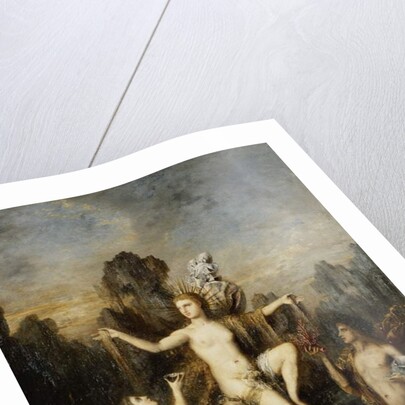 Venus Rising from the Sea; Venus Sortant de l'Onde, 1866 by Gustave Moreau