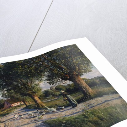 The Way Home, 1921 by Peder Monsted