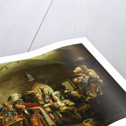 Soldiers in the Keep of a Castle, 1828 by Martinus Rorbye