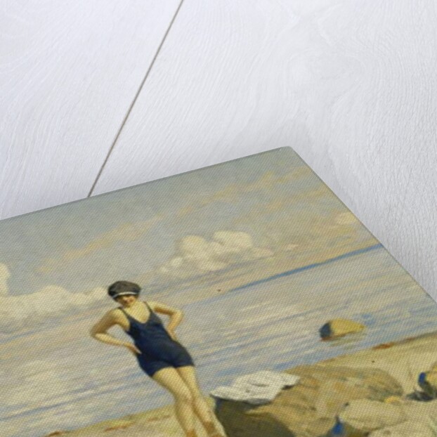 On the Beach by Paul Fischer