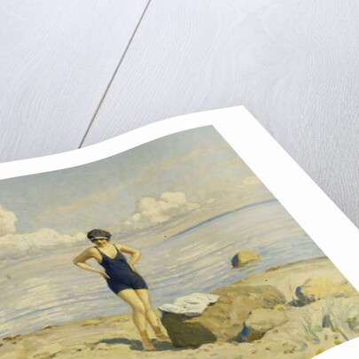 On the Beach by Paul Fischer