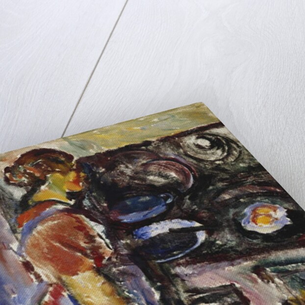 Girl in the Kitchen; Pike I Kjokken, 1921 by Ludwig Karsten