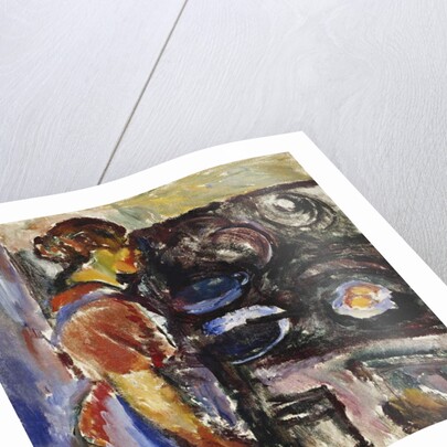 Girl in the Kitchen; Pike I Kjokken, 1921 by Ludwig Karsten