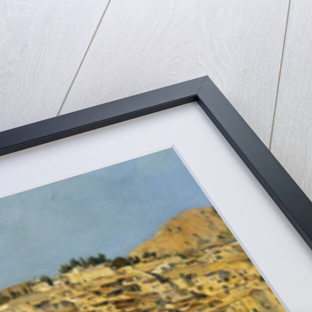 Menton Harbour by Laurent Lucien Gsell