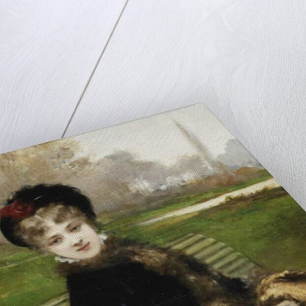 The Park Bench by Jules James Rougeron