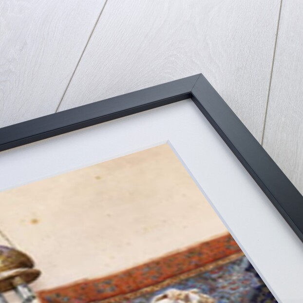 The Carpet Seller by Giulio Rosati